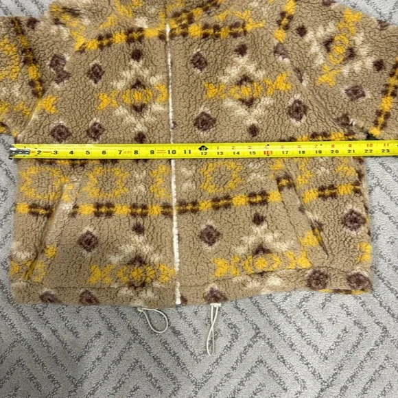 Love Tree Aztec Sherpa Jacket -size S - Picture 5 of 7